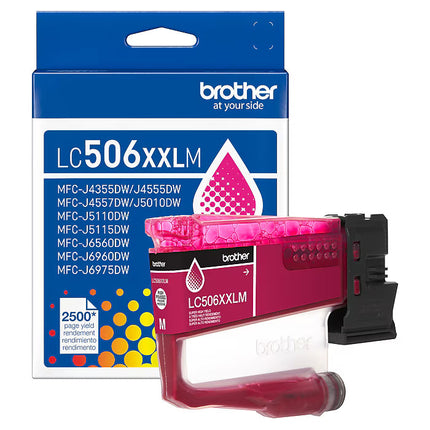Original Brother LC506XXL Extra High Yield Magenta Ink Cartridge
