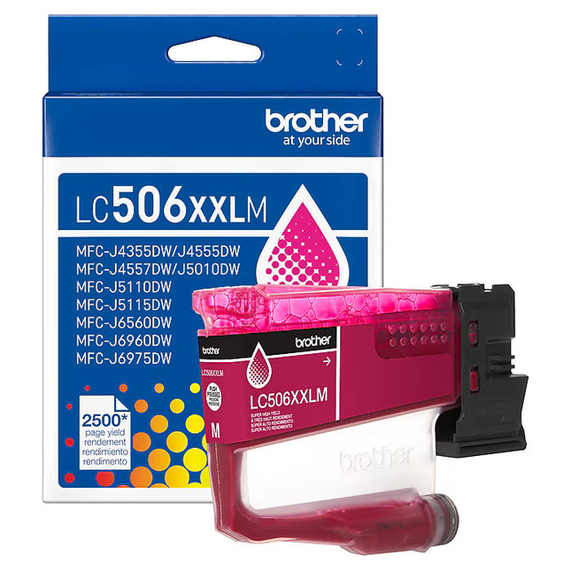 Original Brother LC506XXL Extra High Yield Magenta Ink Cartridge