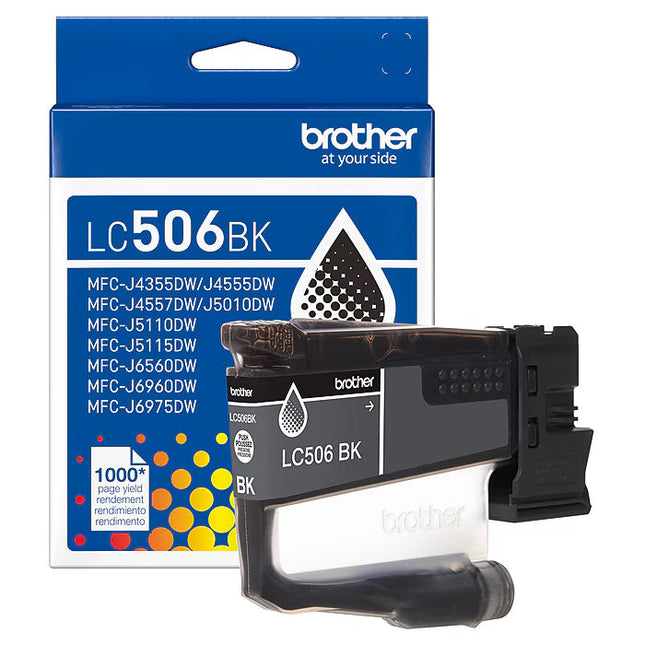 Original Brother LC506 Standard Yield Black Ink Cartridge