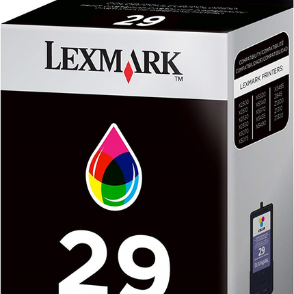 Lexmark #29 factory (OEM) Color 18C1429 Ink Cartridge