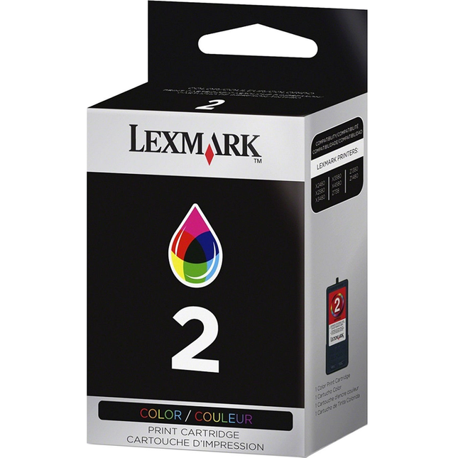 Lexmark no# 2 Color Ink Cartridge (18C0190)