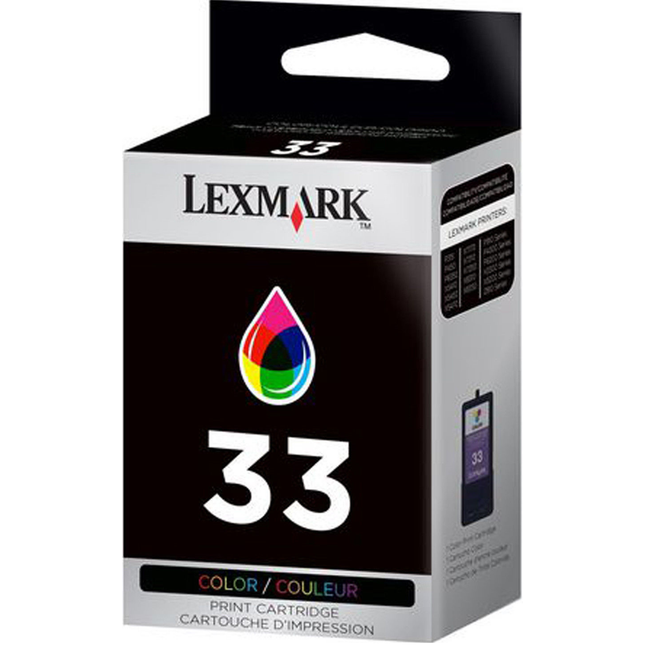 Lexmark #33 (18C0033) OEM Color Print Cartridge