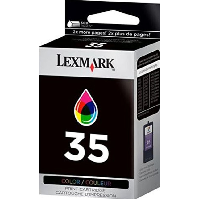 Lexmark 18C0035, NO #35, High Yield Color Ink Cartridge