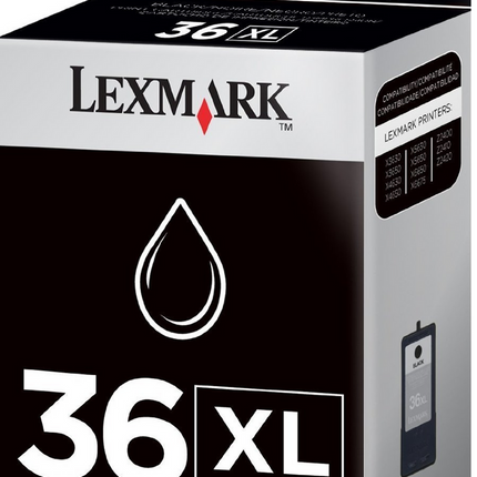 Lexmark No.36Xl (18C2170) Black High Yield Black Ink Cartridge