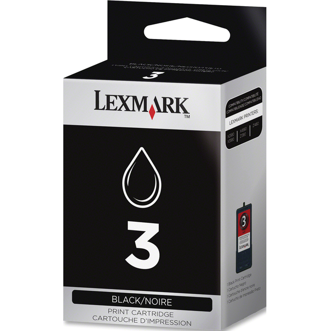 Lexmark 18C1530 NO.3 Ink Cartridge (Black)