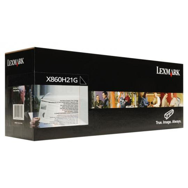 Lexmark X860H21G High Yield Black Toner Cartridge