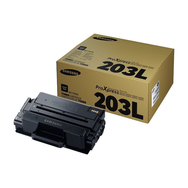 Orignal Samsung 203L High Yield Black Toner Cartridge, MLT-D203L