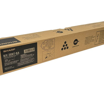 Genuine Sharp MX-36NT Standard Yield Black Toner Cartridge, MX-36NT-BA