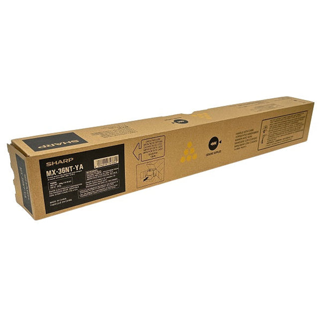 Sharp MX-36NT-YA Yellow Toner Cartridge
