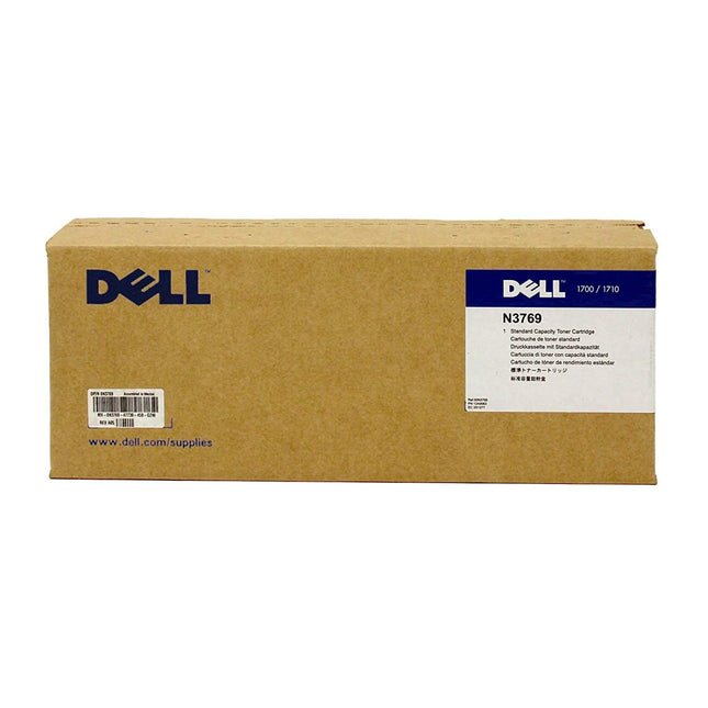 Genuine Dell 1700n/1710n Standard Yield Black Laser Toner Cartridge, N3769