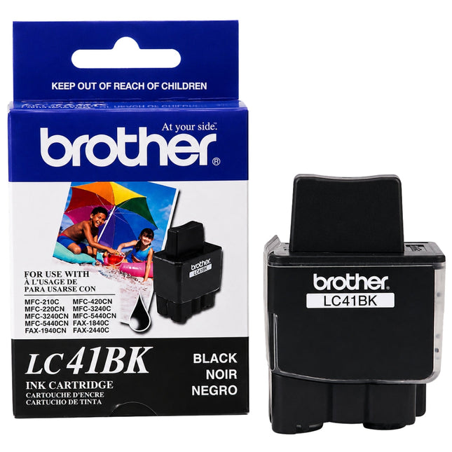New Genuine Brother LC41BK Black Ink Cartridge