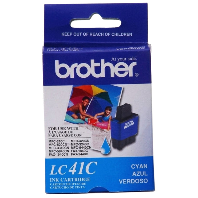 New Genuine Brother LC41C Cyan Ink Cartridge