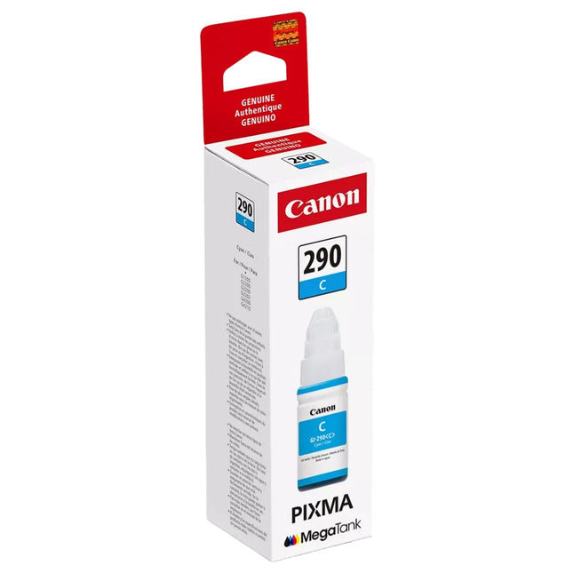New Genuine Canon 290 Cyan Ink Bottle