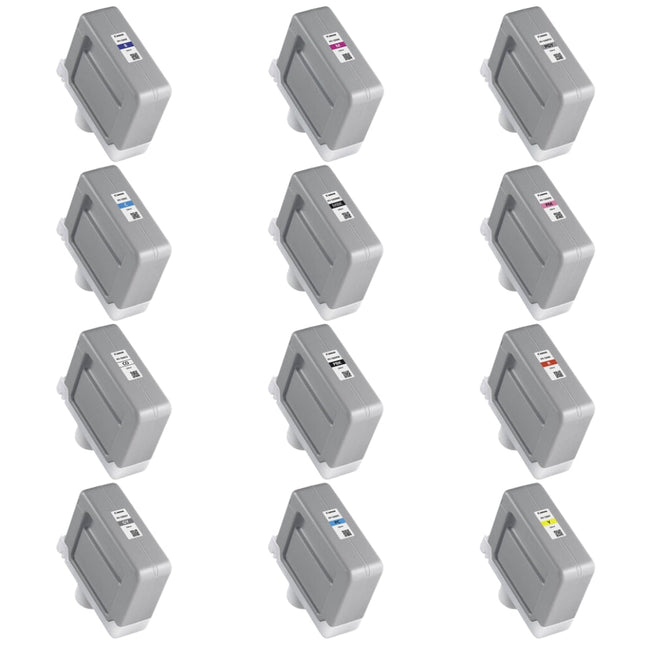 OEM Canon PFI-1300 330ml Matte/Photo Black, Cyan, Magenta, Yellow, Photo Cyan, Photo Magenta, Gray, Photo Gray, Red, Blue, Chroma Opt Ink Tank
