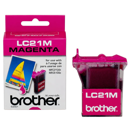 Original Brother LC21 Innobella Magenta Ink Cartridge, LC21M