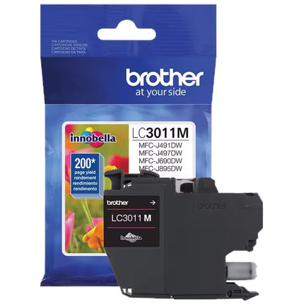 Original Brother LC3011 Magenta Ink Cartridge