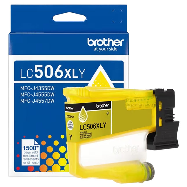 Original Brother LC506XL High Yield Yellow Ink Cartridge