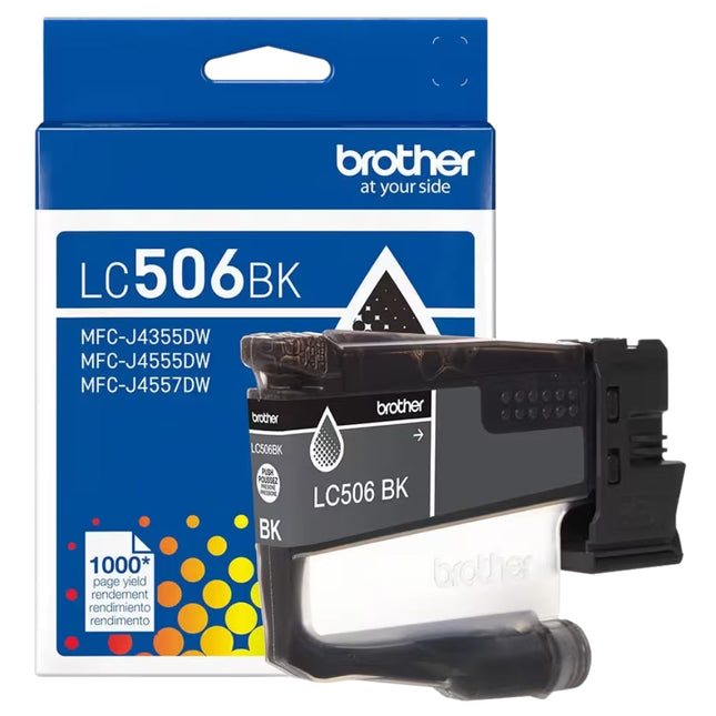 Original Brother LC506 Standard Yield Black Ink Cartridge
