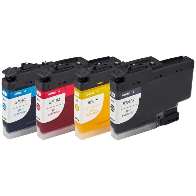 Original Brother SP01 Standard Yield Multi-Color (4-Pack) Ink Cartridge, (SP014PKPLS-OD)