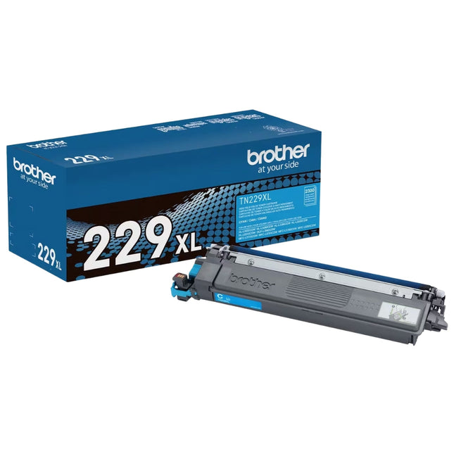 Original Brother TN-229XL High Yield Cyan Toner Cartridge