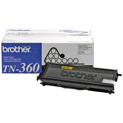 Original Brother TN360 Black Toner Cartridge
