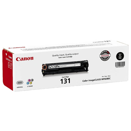 Original Canon 131 Standard-Yield Black Toner Cartridge, 6272B001