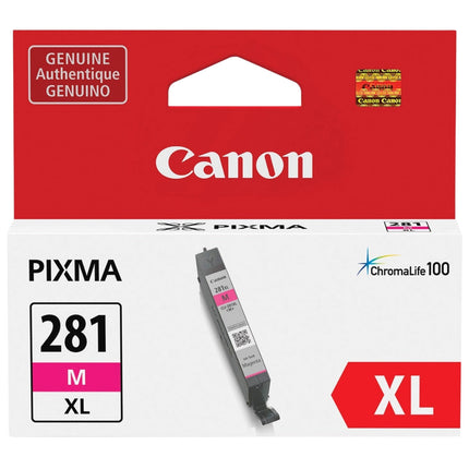 Original Canon 281XL High Yield  Magenta Ink Cartridge, CLI-281XL