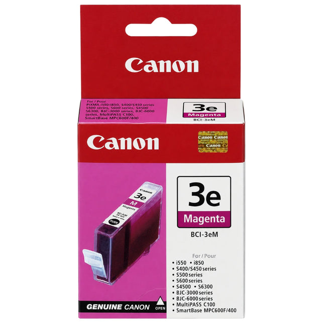 Original Canon BCI-3e Magenta Ink Cartridge