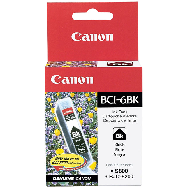 Original Canon BCI-6 Black Ink Cartridge