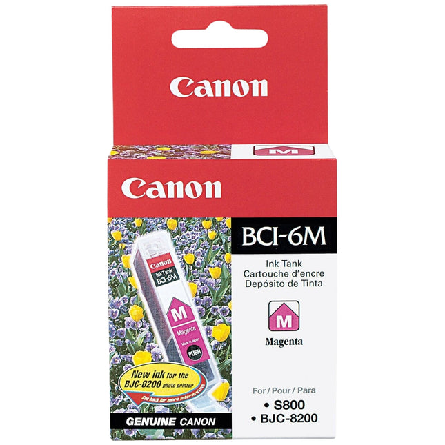 Original Canon BCI-6 Magenta Ink Cartridge