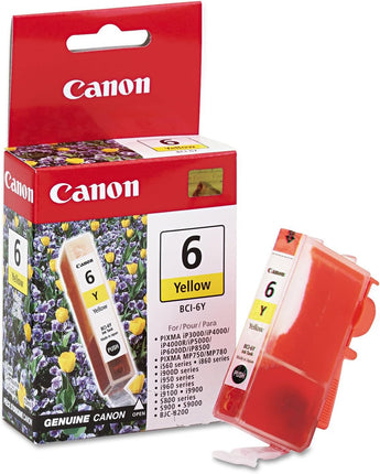 Original Canon BCI-6 Yellow Ink Cartridge