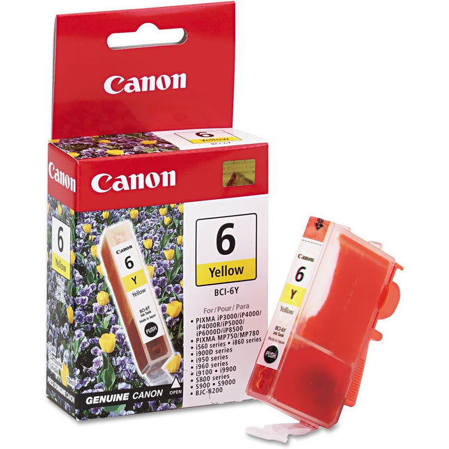 Original Canon BCI-6 Yellow Ink Cartridge