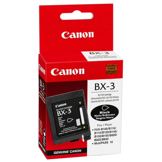 Original Canon BX-3 Black Ink Cartridge