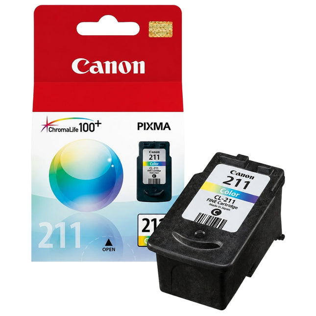 Original Canon  CL-211 Color Ink Cartridge