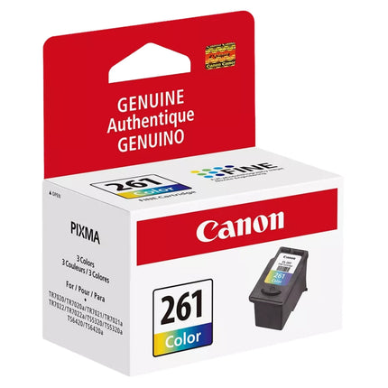 Original Canon CL-261 Tricolor Standard Yield Ink Cartridge