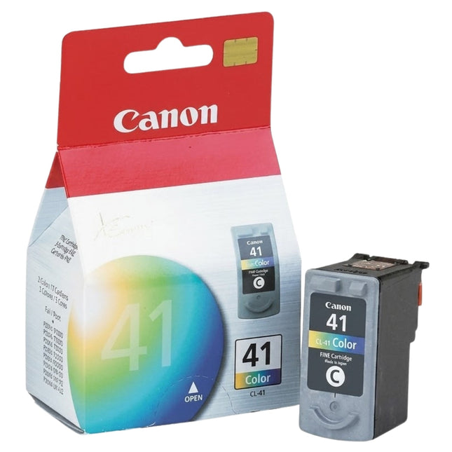 Original Canon CL-41 Standard Yield Color Ink Cartridge, 0617B002