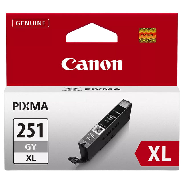 Original Canon CLI-251XL Gray Ink Cartridge