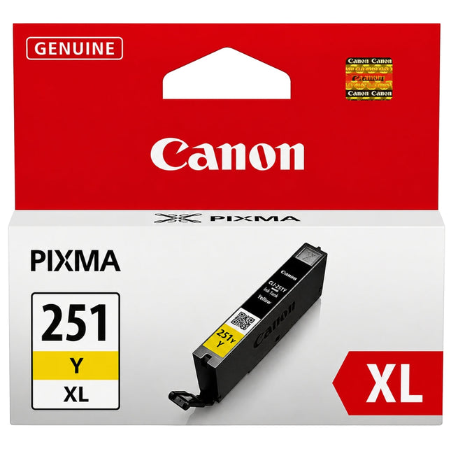 Original Canon CLI-251XL Yellow Ink Cartridge