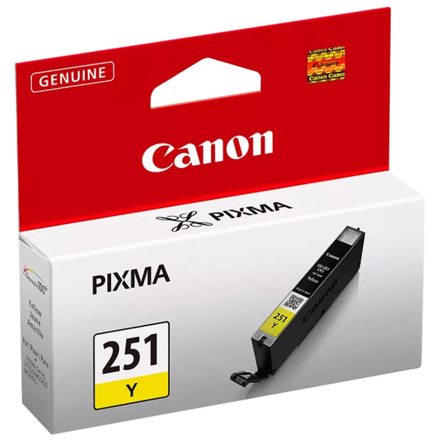 Original Canon CLI-251 Yellow Ink Cartridge