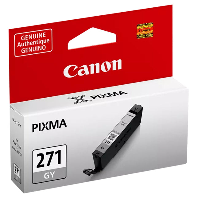 Original Canon CLI-271 Standard Yield Gray Ink Cartridge