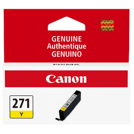 Original Canon CLI-271 Standard Yield Yellow Ink Cartridge