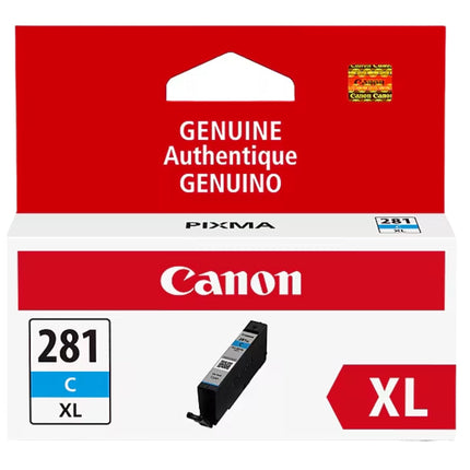 Original Canon CLI-281XL High Yield Cyan Ink Cartridge