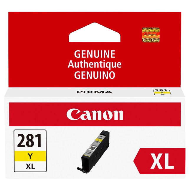 Original Canon CLI-281XL High Yield Yellow Ink Cartridge