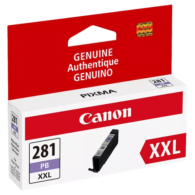 Original Canon CLI-281XXL Extra High Yield Photo Blue Ink Cartridge