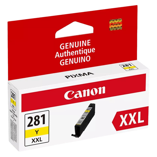 Original Canon CLI-281XXL Extra High Yield Yellow Ink Cartridge