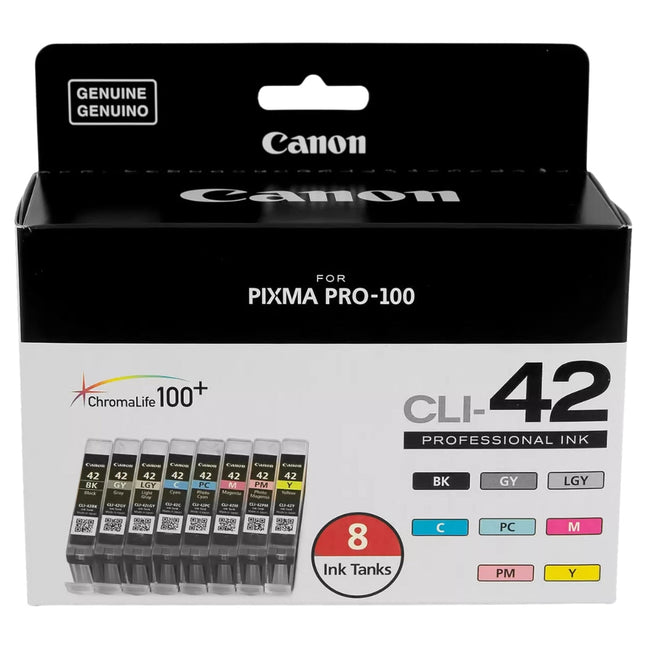 Original Canon CLI-42 8-Pack Ink Tank