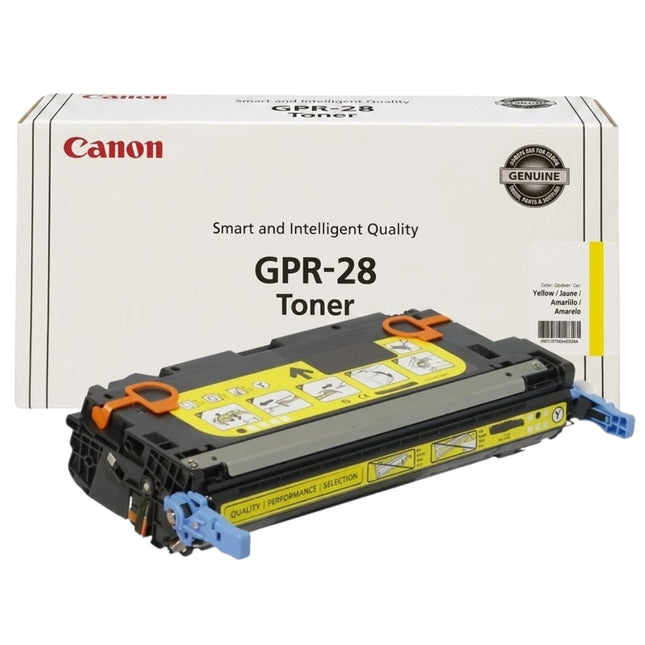 Original Canon GPR-28 Standard Yield Yellow Toner Cartridge,1657B004