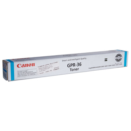 Original Canon GPR-36 Cyan Toner Cartridge, 3783B003AA