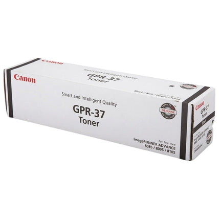 Original Canon GPR-37 Standard Yield Black Toner Cartridge, 3782B003AA
