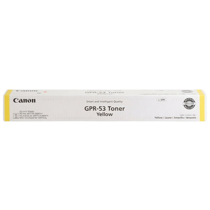 Original Canon GPR-53 Standard Yield yellow Toner Cartridge, 8527B003